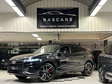 Audi Q8 3.0TDI50 Full S-Line Pano Full Black 2019 beschikbaar voor biedingen