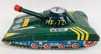 Tank MF-721 vintage metalen tin speelgoed, Antiek en Kunst, Ophalen of Verzenden