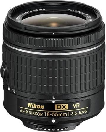 NIKON 18-55mm f/3.5-5; 6G VR-objectief beschikbaar voor biedingen