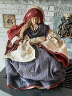 Kerstbeelden in papier machée, Ophalen, Zo goed als nieuw