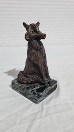 Bronzen beeld door Toon Janssens, Reinaert de Vos, Antiek en Kunst, Ophalen of Verzenden