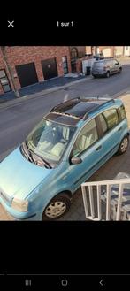 Fiat Panda 1.2 essence* toit ouvrant pano, Autos, Tissu, Panda, Bleu, Achat