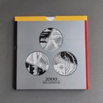 Rare! Coffret pièces de monnaie Millénium / Belgique / 2000, Timbres & Monnaies, Enlèvement ou Envoi, Monnaie en vrac, Argent