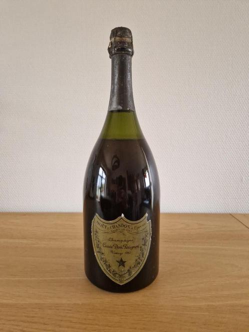 Magnum DOM PERIGNON - 1982 - Champagne - 150 cl, Verzamelen, Wijnen, Nieuw, Champagne, Frankrijk, Vol, Ophalen of Verzenden