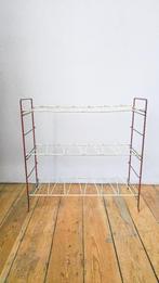 Metalen vintage rek TOMADO   - jaren 60-70, Ophalen of Verzenden
