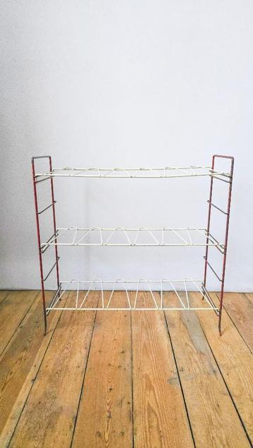 Metalen vintage rek TOMADO   - jaren 60-70 beschikbaar voor biedingen