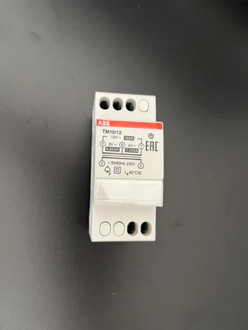 ABB din rail (bel)transfo 4-8-12V/10VA beschikbaar voor biedingen