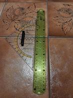 Set van een liniaal van 30 cm en een vierkant van 20 cm, Ophalen of Verzenden, Zo goed als nieuw