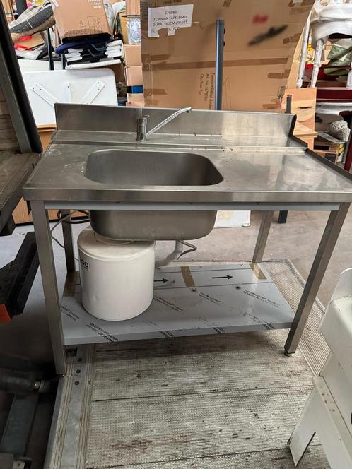 horeca spoelbak, horeca spoeltafel, Doe-het-zelf en Bouw, Sanitair, Zo goed als nieuw, Ophalen of Verzenden