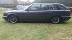 BMW 525 TDS 1994, Autos, Cuir, Argent ou Gris, 2500 cm³, Noir