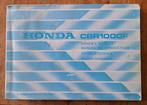 Honda CBR1000F handleiding - Instructieboekje, Ophalen of Verzenden, Honda