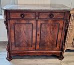 antieke Franse laat Empire mahoniehouten kast, Antiek en Kunst, Antiek | Meubels | Kasten, Ophalen