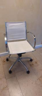 bureelstoel, Huis en Inrichting, Bureaustoelen, Ophalen, Ergonomisch, Zo goed als nieuw, Wit