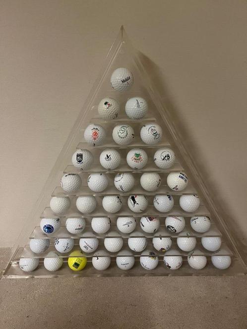Golfballenstaander in plexi voor 45 ballen, Sport en Fitness, Golf, Gebruikt, Overige typen, Overige merken, Ophalen