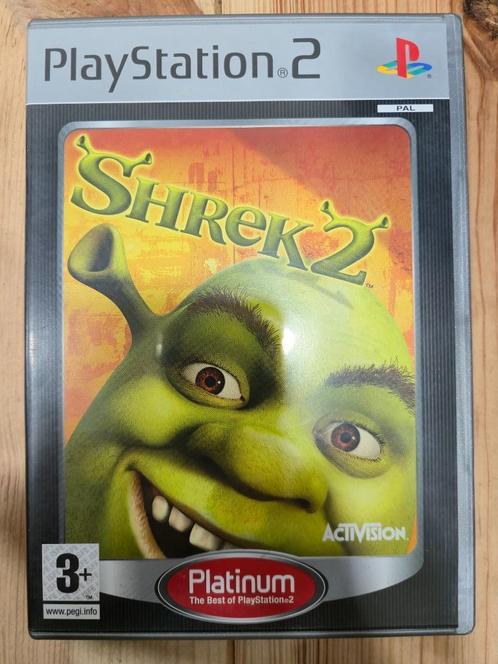 Shrek 2 - PS2 (PlayStation 2) CIB, Games en Spelcomputers, Games | Sony PlayStation 2, Gebruikt, Platform, Ophalen of Verzenden