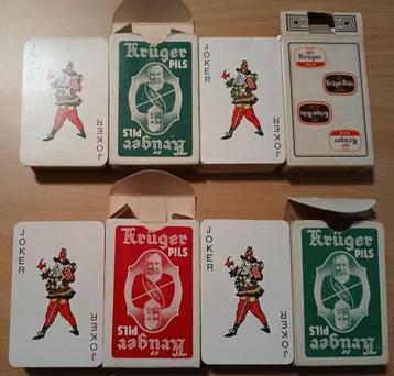 Kruger,speelkaarten  beschikbaar voor biedingen