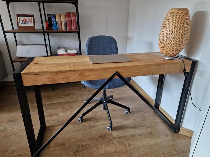 vidaXL consoletafel (Leenbaker), Huis en Inrichting, Bureaus, Zo goed als nieuw, Bureau, Ophalen