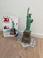 3D puzzel vrijheidsbeeld Ravensburger, Ophalen of Verzenden, Zo goed als nieuw