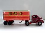 Jaren '50 HWN Bakelieten truck + Transport oplegger, Antiek en Kunst, Antiek | Speelgoed, Verzenden