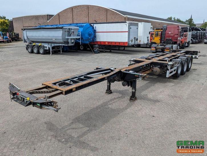 Pacton T3-010 3-Assen SAF - MULTI - Trommelremmen - LiftAs -, Auto's, Vrachtwagens, ABS, Aanhangers en Opleggers