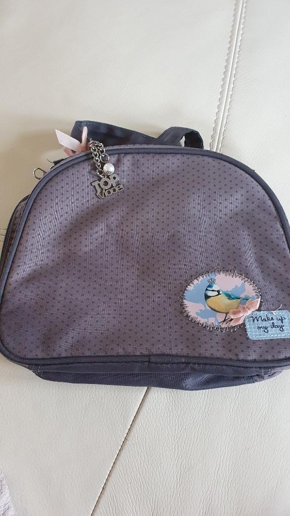 Toilettas "make up my day", Handtassen en Accessoires, Uiterlijk | Cosmetica en Make-up, Gebruikt, Accessoires, Gehele gezicht