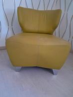 Lederen vintage look, Huis en Inrichting, Fauteuils, Ophalen, Zo goed als nieuw