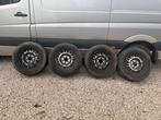 4 bons pneus d'hiver Mercedes Sprinter sur jantes, Autos : Pièces & Accessoires, Pneus & Jantes, Pneus hiver, Enlèvement ou Envoi