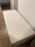 Bed + matras + boxspring, Ophalen, 90 cm, Eenpersoons, Zo goed als nieuw