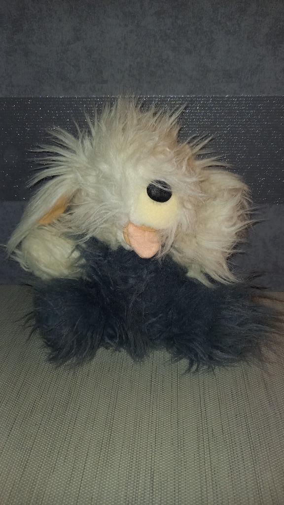 Oude Samson handpop, Kinderen en Baby's, Speelgoed | Knuffels en Pluche, Gebruikt, Hond, Ophalen of Verzenden