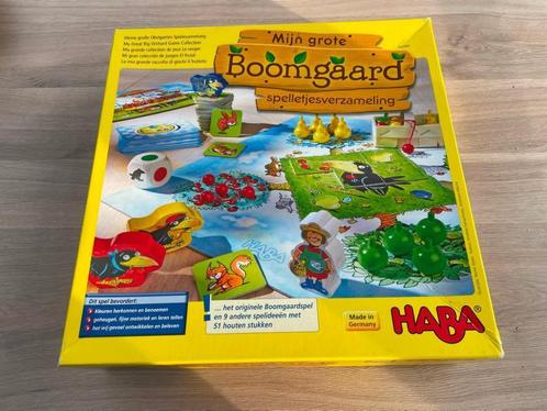 haba mijn grote boomgaard spelletjesverzameling, Kinderen en Baby's, Speelgoed | Educatief en Creatief, Ophalen of Verzenden