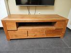 TV-meubel teak, Gebruikt, 100 tot 150 cm, Teakhout, Ophalen of Verzenden