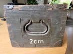 Wehrmacht kist 2cm flak, Verzamelen, Militaria | Tweede Wereldoorlog, Ophalen of Verzenden, Landmacht, Kist of Geocache