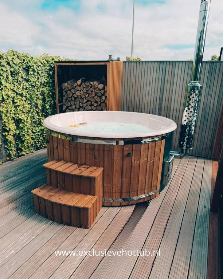 Exclusieve hottub's-Houtgestookt/Elektrisch of Hybride!!!, Tuin en Terras, Zwembad-toebehoren, Nieuw, Filter, Ophalen of Verzenden