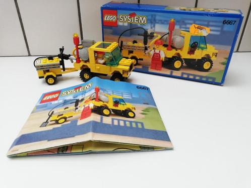 lego 6667 Pothole Patcher, Kinderen en Baby's, Speelgoed | Duplo en Lego, Lego, Complete set, Ophalen of Verzenden