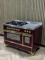 Prachtig Boretti Fornuis 120 cm Gas 5 pits + Coup de Feu, Ophalen of Verzenden, Grill, Gas