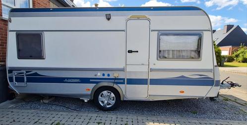Caravan Fendt, Caravans en Kamperen, Caravans, Particulier, tot en met 4, 1250 - 1500 kg, Rondzit, Fendt, Vast bed, Disselslot