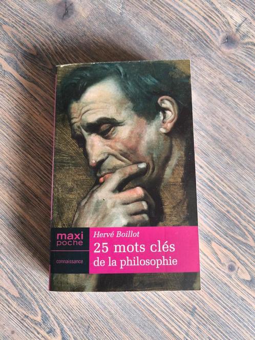 25 mots clés de la philosophie, Boeken, Filosofie, Gelezen, Wijsbegeerte of Ethiek, Ophalen of Verzenden