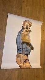 Malik poster law enforcement Police Liège 1984, Ophalen of Verzenden, Zo goed als nieuw