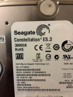 Seagate 3 TB SATA 7200, Enlèvement ou Envoi, Interne, Serveur, Utilisé