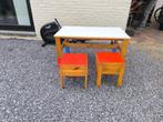 Kinder tafel met 2 stoeltjes, Kinderen en Baby's, Kinderkamer | Tafels en Stoelen, Ophalen, Tafel(s) en Stoel(en)