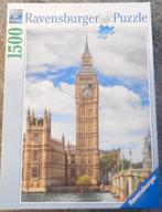 ravensburger puzzel 1500 stukjes grappige kat op de big ben, Hobby en Vrije tijd, Ophalen of Verzenden, Nieuw