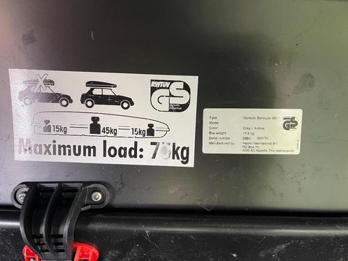 te huur: Dakkoffer Norauto Bermude 950, Auto diversen, Dakkoffers, Gebruikt, Ophalen