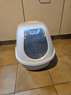 Kattenbak met klep, Ophalen