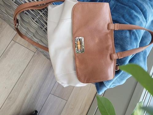 RUBINSTEIN handtas in soepel LEDER, in 2 kleuren, Handtassen en Accessoires, Tassen | Damestassen, Zo goed als nieuw, Handtas