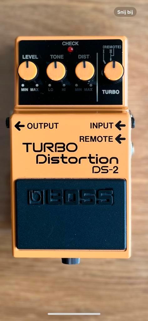 Boss Turbo Distortion DS2, Muziek en Instrumenten, Effecten, Zo goed als nieuw, Ophalen