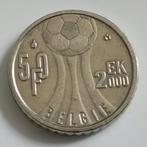 2000 voetbal België 5 francs, Postzegels en Munten, Ophalen of Verzenden, België