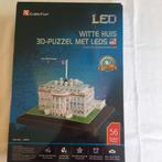 PUZZLE 3D MAISON BLANCHE  avec LED *NOUVEAU*, Enlèvement, Moins de 500 pièces, Neuf, Rubik's Cube ou Puzzle 3D