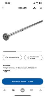 Lot 2 tringles IKEA, Maison & Meubles, Ameublement | Rideaux & Stores à lamelles, Enlèvement, Comme neuf, 150 à 200 cm