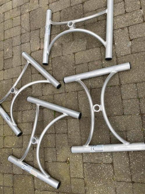 Set van 4 Alutruss standfeet, Muziek en Instrumenten, Licht en Laser, Ophalen