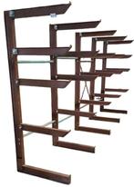 Stelling verstelbaar. Draagarmstelling langgoed materialen, Ophalen, Gebruikt, IJzer